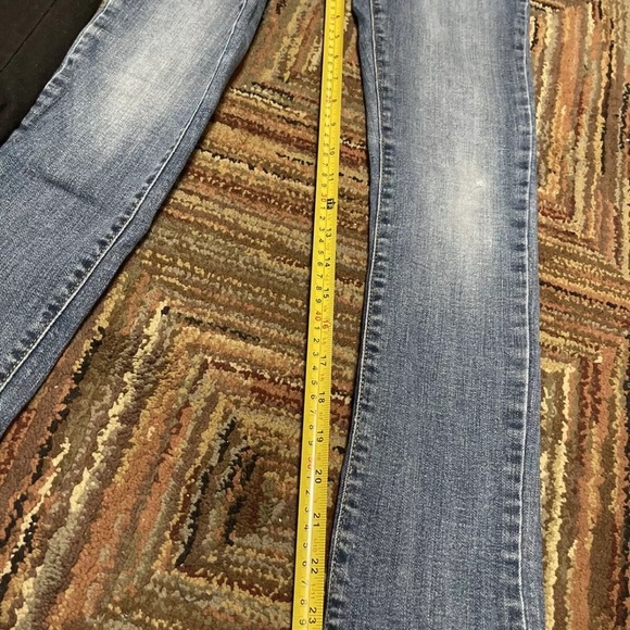 Set Of 2 Children’s place / Cat&Jack  boys Sz 12 Pants/ Jeans Blue/ Black - Picture 4 of 6